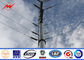 linha de transmissão de energia de aço clara comercial dos 10m pólo de serviço público FPR fornecedor